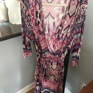 Maternity baby shower maxi dress